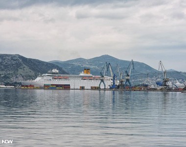 Στο λιμάνι του Βόλου το Costa Neoclassica